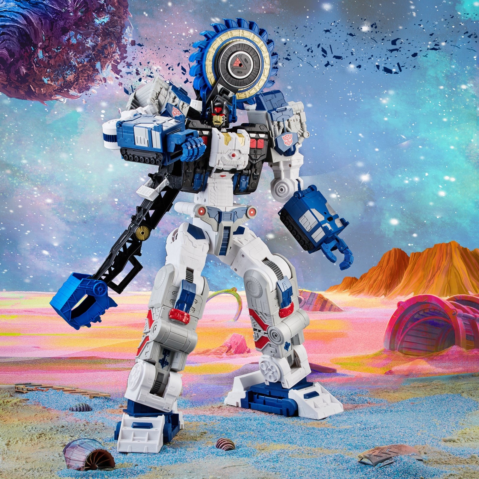 Transformers News: Full Reveal and Preorders Up for Legacy Titan Cybertron Metroplex