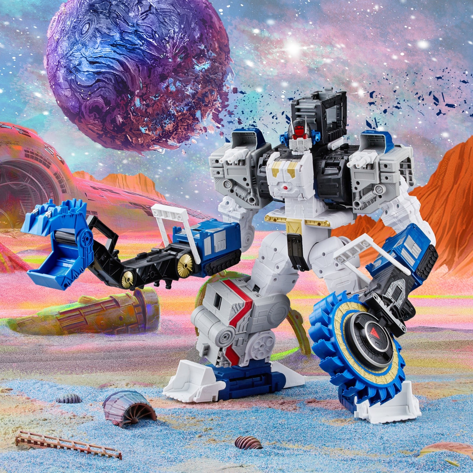 Transformers News: Full Reveal and Preorders Up for Legacy Titan Cybertron Metroplex