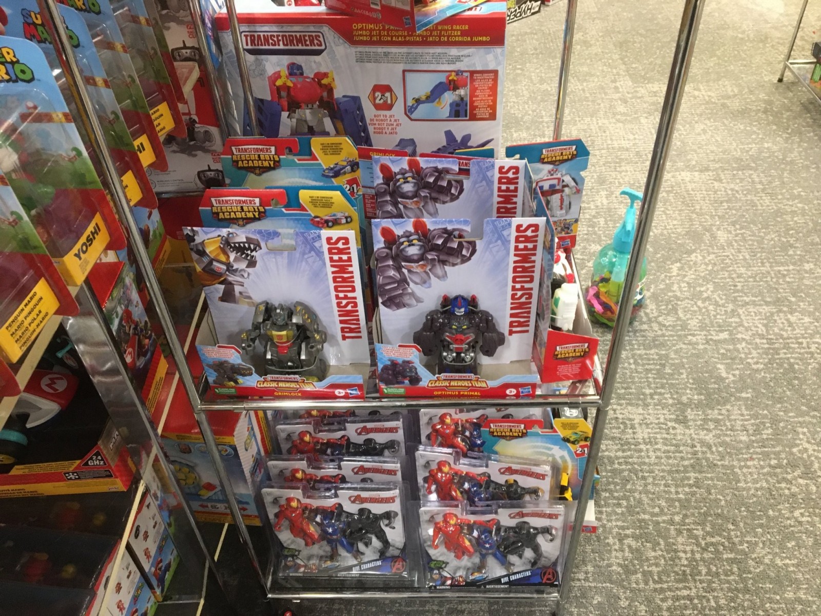 Transformers News: New Transformers Rescue Bots Optimus Primal and Grimlock found at US Retail Transformers News: New Transformers Rescue Bots Optimus Primal and Grimlock found at US Retail