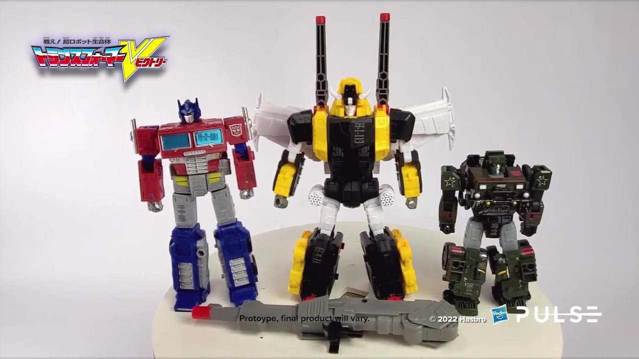 Transformers News: Hasbro Received the Coloured Prototype for Victory Saber and Reviews it with Size Comparisons Transformers News: Hasbro Received the Coloured Prototype for Victory Saber and Reviews it with Size Comparisons