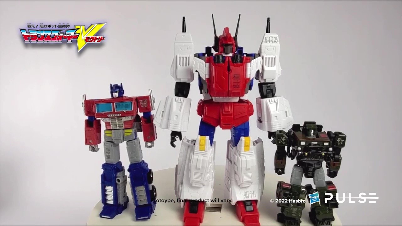 Transformers News: Hasbro Received the Coloured Prototype for Victory Saber and Reviews it with Size Comparisons Transformers News: Hasbro Received the Coloured Prototype for Victory Saber and Reviews it with Size Comparisons