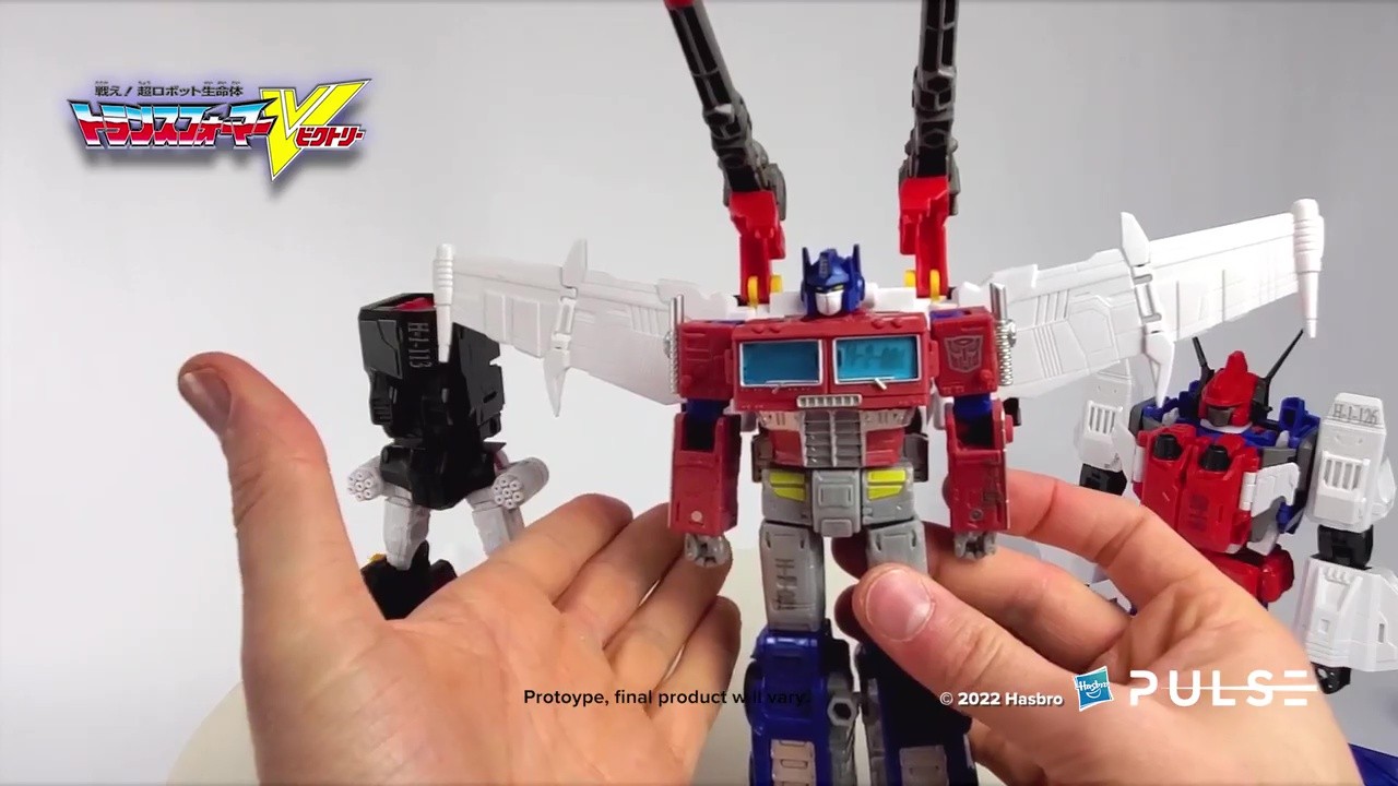 Transformers News: Hasbro Received the Coloured Prototype for Victory Saber and Reviews it with Size Comparisons Transformers News: Hasbro Received the Coloured Prototype for Victory Saber and Reviews it with Size Comparisons