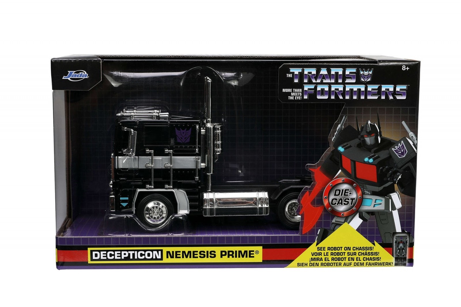 Transformers News: Jada Toys Reveals their 1:24 Nemesis Prime