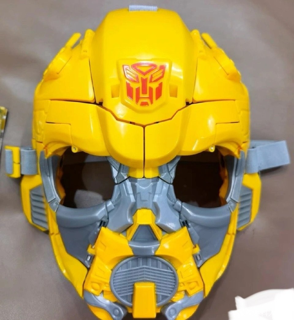 Transformers News: Rise of the Beasts Transforming Bumblebee Mask Transformers News: Rise of the Beasts Transforming Bumblebee Mask