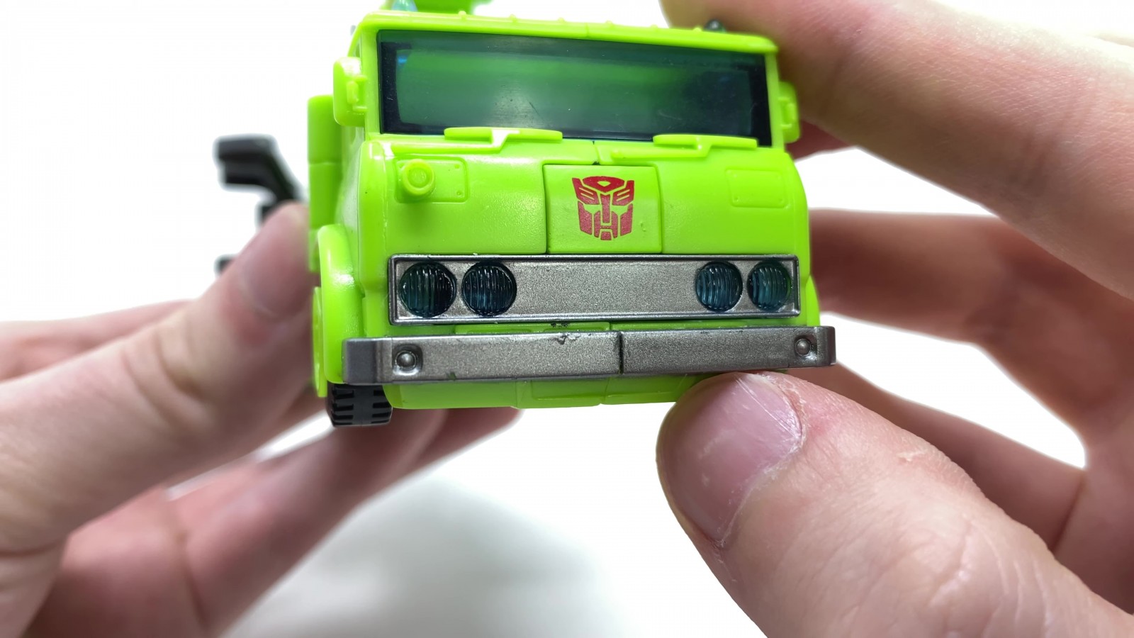 Transformers News: In Hand Images of Velocitron Hauler Transformers News: In Hand Images of Velocitron Hauler
