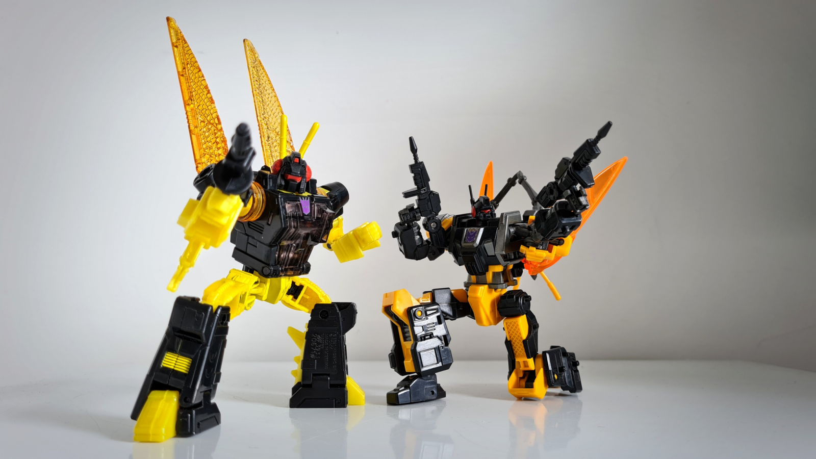 Transformers News: New Pics Show that the Transformers Creatures Collide 4 Pack Have Alternate Heads