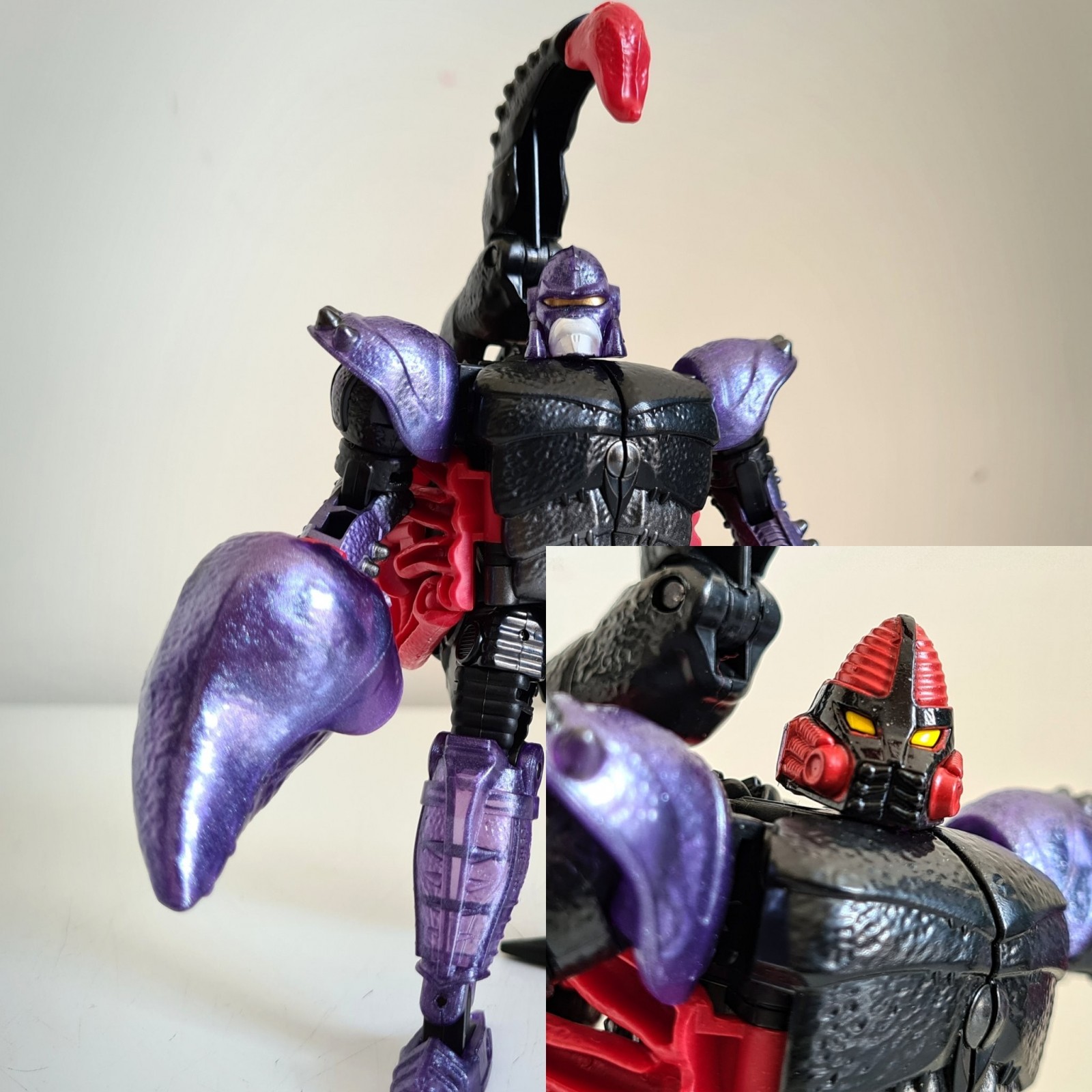 Transformers News: New Pics Show that the Transformers Creatures Collide 4 Pack Have Alternate Heads