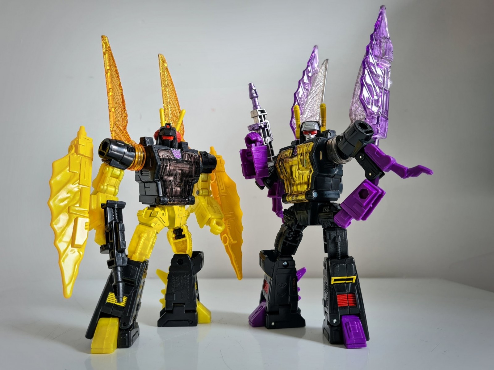 Transformers News: New Pics Show that the Transformers Creatures Collide 4 Pack Have Alternate Heads