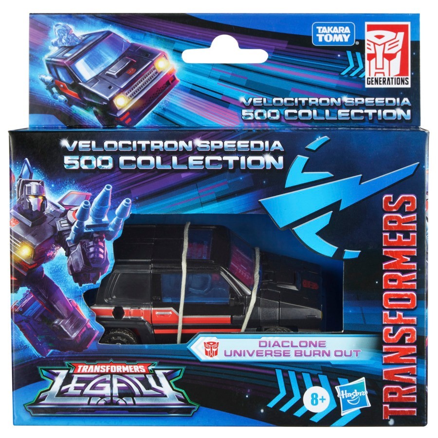Transformers News: In Package Images of Transformers Velocitron Line