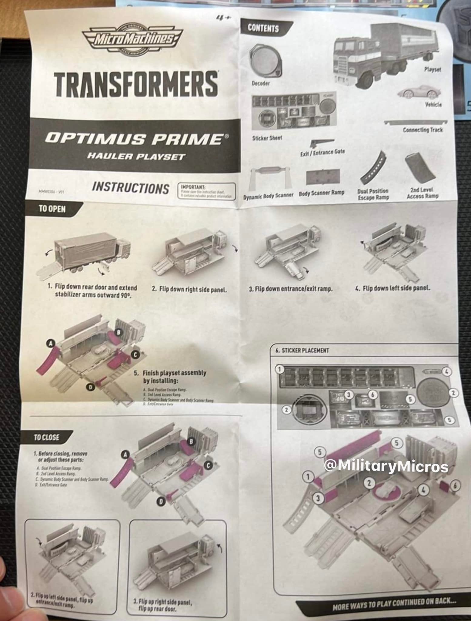 Transformers News: New Images of Micro Machines Optimus Prime Playset Transformers News: New Images of Micro Machines Optimus Prime Playset