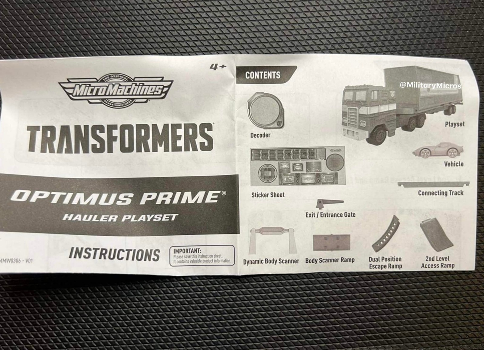 Transformers News: New Images of Micro Machines Optimus Prime Playset Transformers News: New Images of Micro Machines Optimus Prime Playset