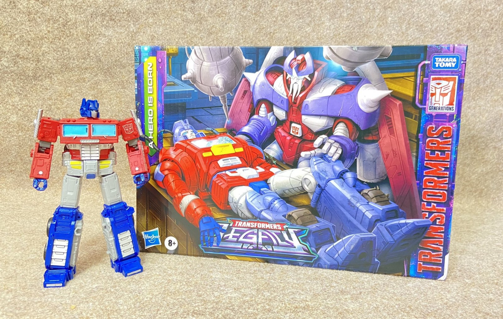 Transformers News: In Hand Images of Legacy Alpha Trion and Orion Pax