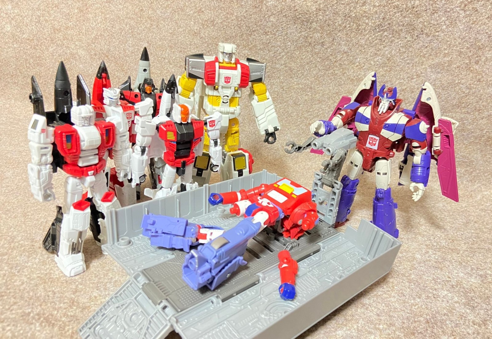 Transformers News: In Hand Images of Legacy Alpha Trion and Orion Pax