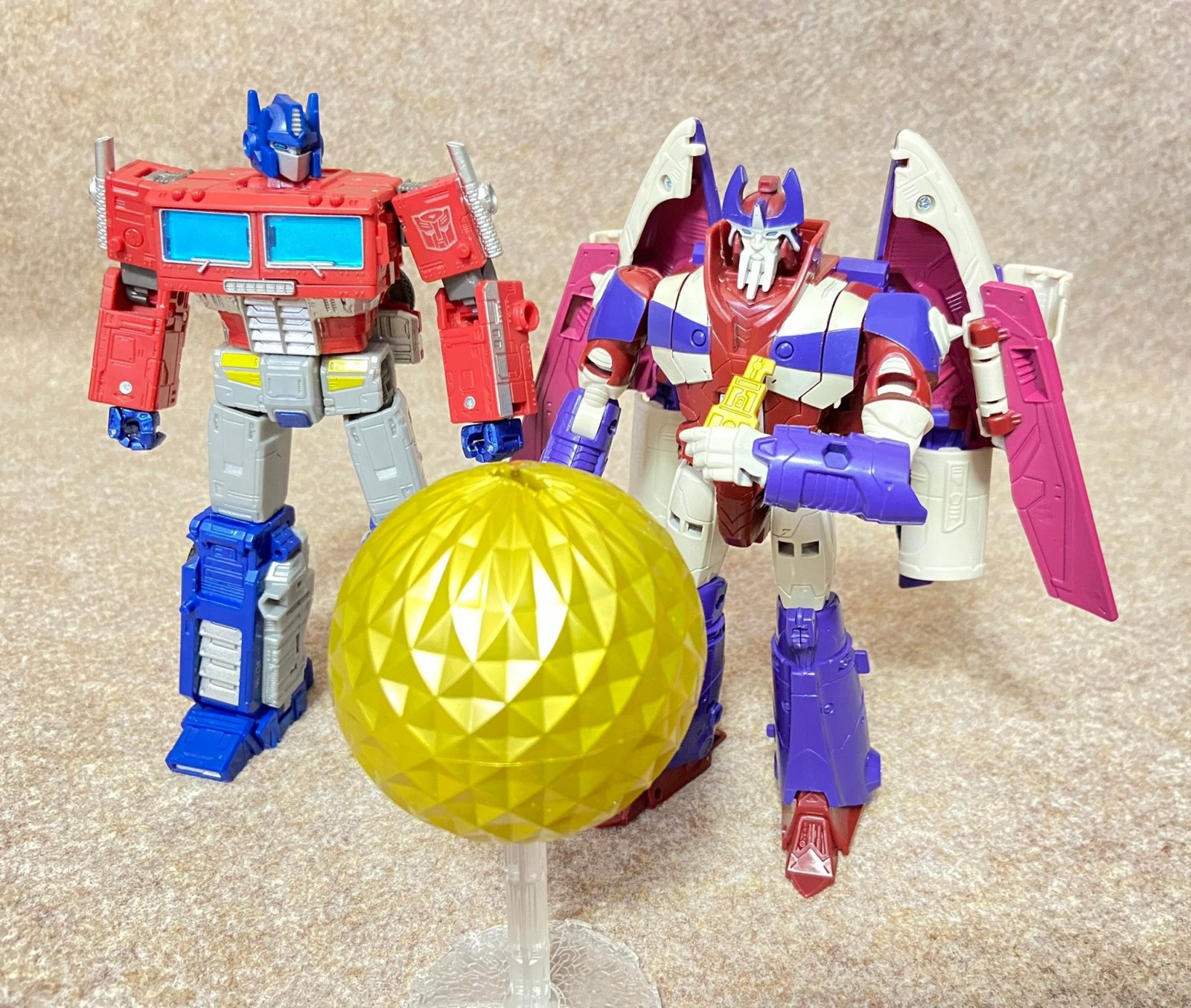 Transformers News: In Hand Images of Legacy Alpha Trion and Orion Pax