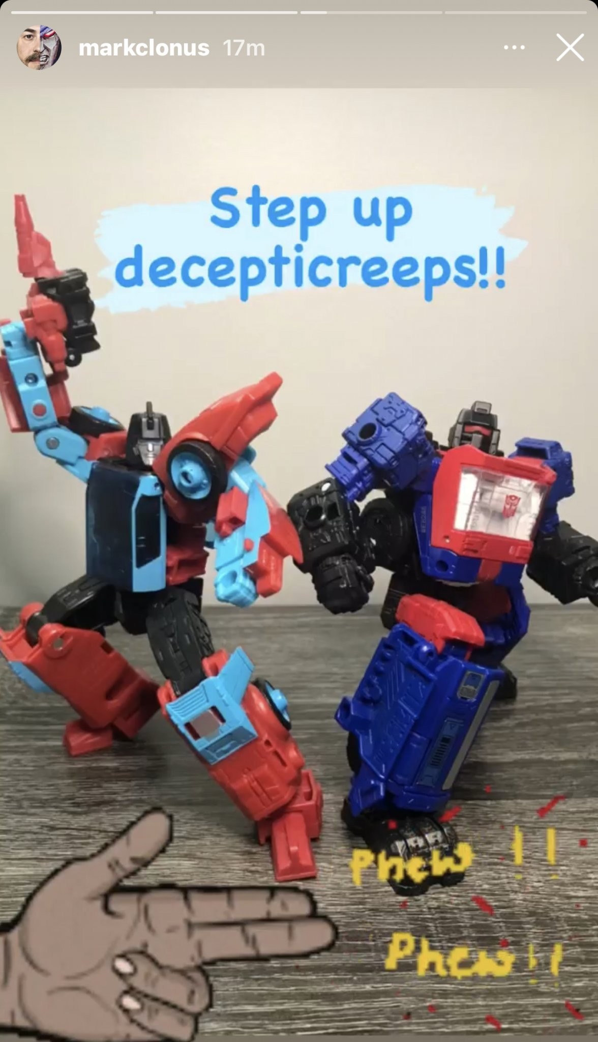 Transformers News: Hasbro Designer Shows Pointblank's Design Approach Through Cost Restrictions