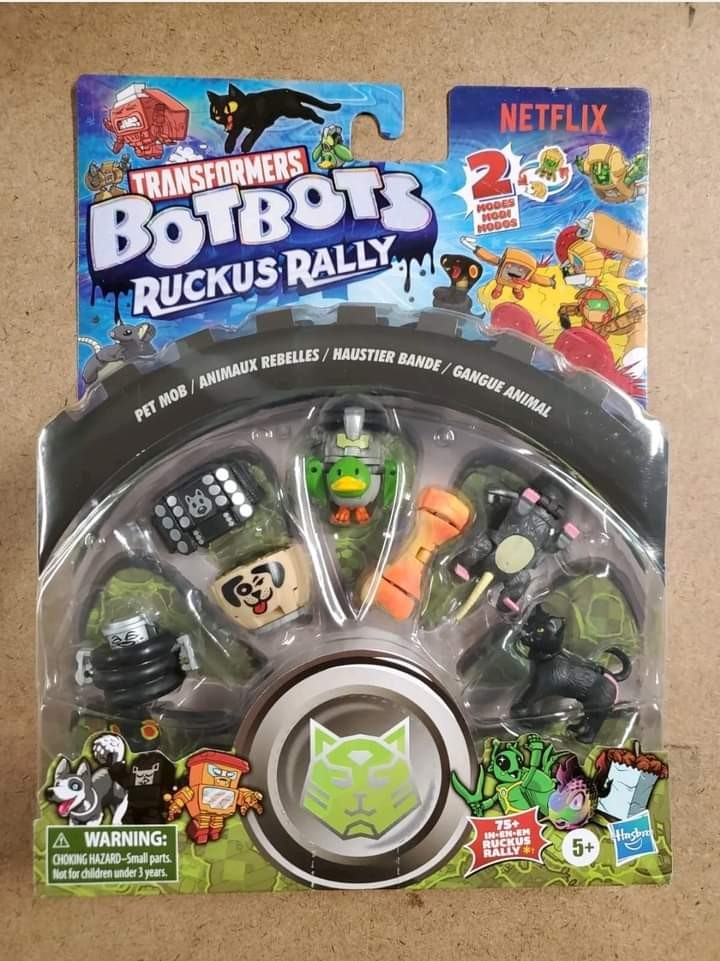 Transformers News: First Look at New Botbots Packaging + New Sets are now In Stock