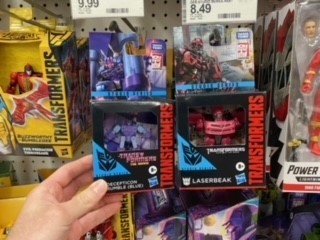 Transformers News: First US Sighting of Studio Series Core Class 86 Rumble and DOTM Bumblebee