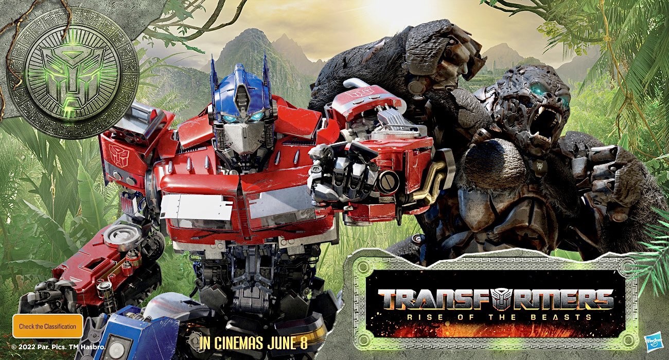 Transformers News: New Promo Images in Transformers Rise of the Beasts Campaign at Sydney Zoo Transformers News: New Promo Images in Transformers Rise of the Beasts Campaign at Sydney Zoo