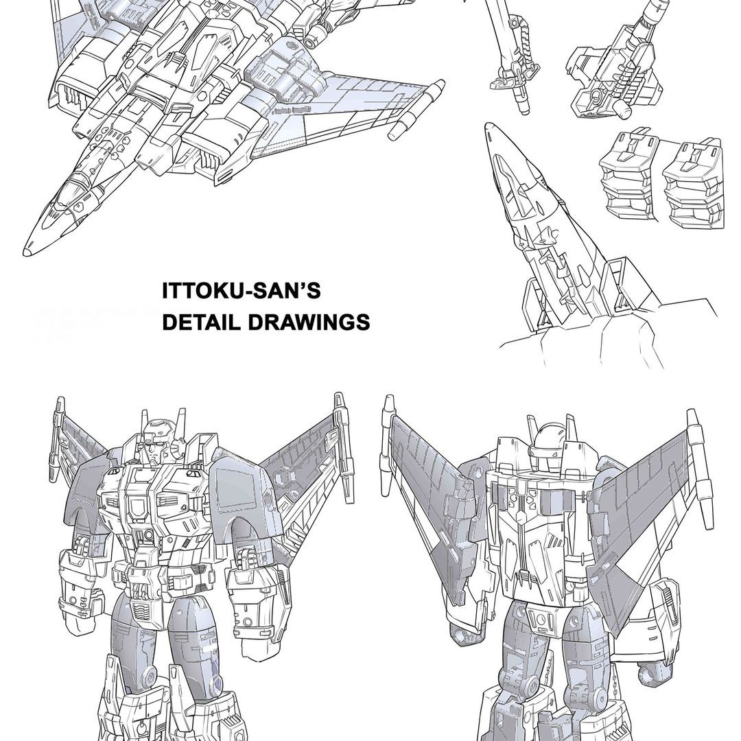 Transformers News: Here is How Legacy Skyquake Looked Originally and how it was Redesigned