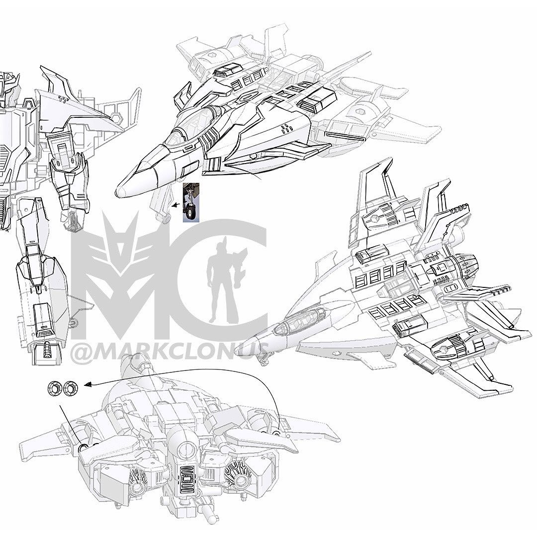 Transformers News: Here is How Legacy Skyquake Looked Originally and how it was Redesigned