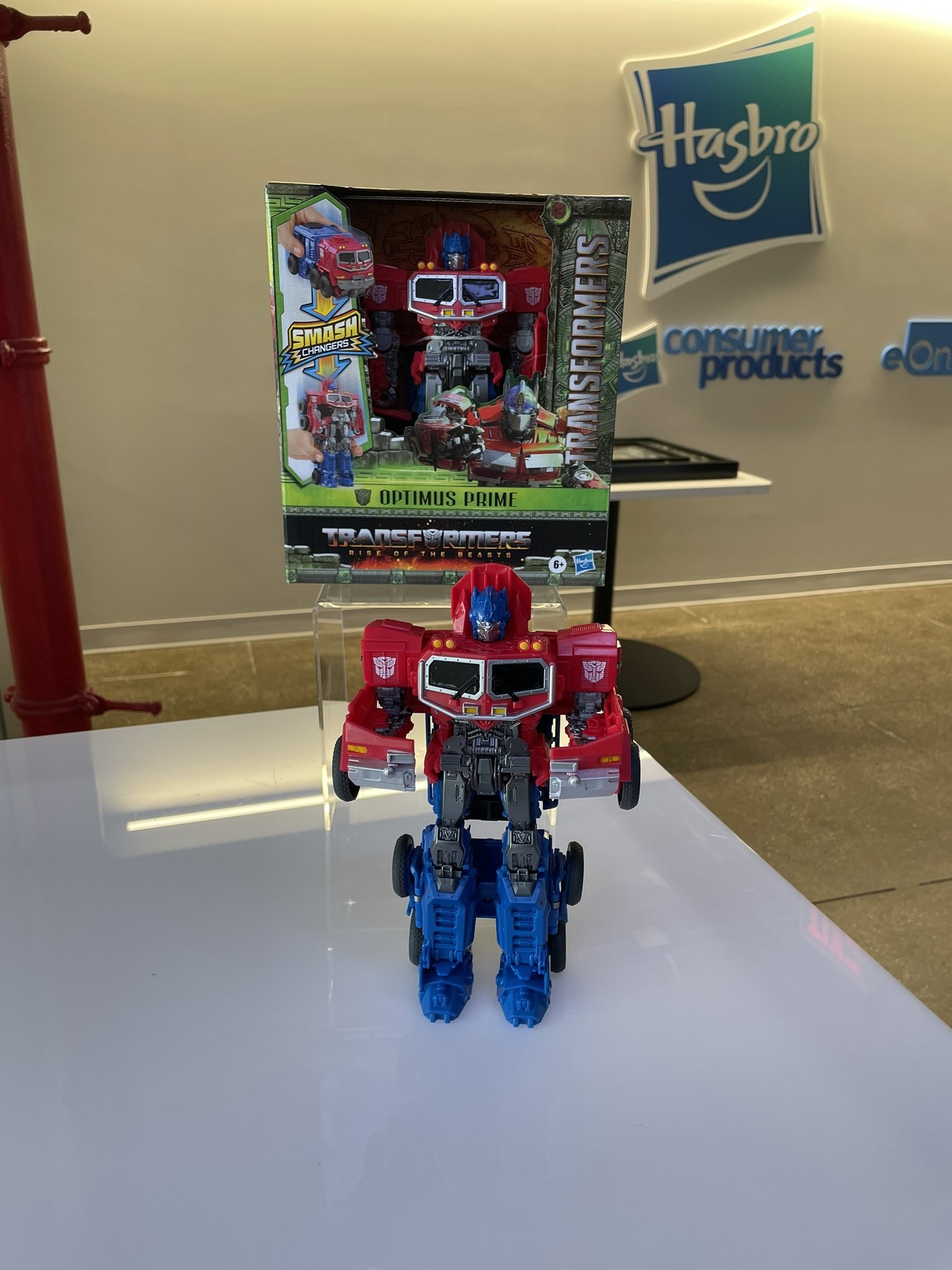 Transformers News: Another Rise of the Beast Reveal with 3 Step Optimus Primal + Look at the Packaging of the Main Line