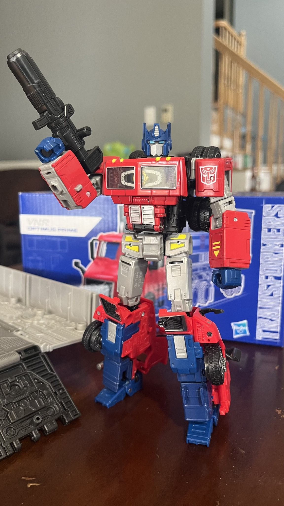 Transformers News: Video Review and Images of Transformers X Volvo Crossover VNR Optimus Prime Transformers News: Video Review and Images of Transformers X Volvo Crossover VNR Optimus Prime