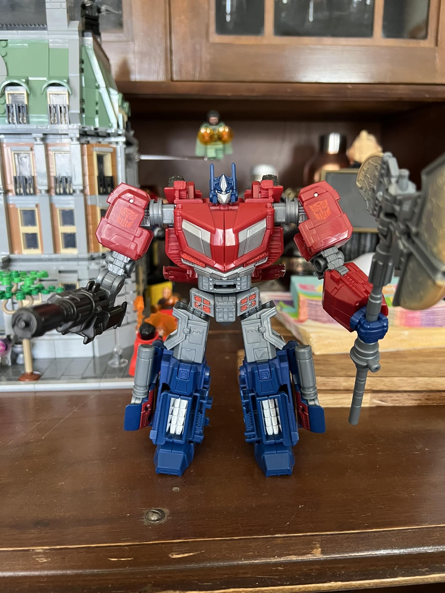 Transformers News: In Hand Images of Studio Series Gamer Edition Optimus Prime and Barricade Transformers News: In Hand Images of Studio Series Gamer Edition Optimus Prime and Barricade
