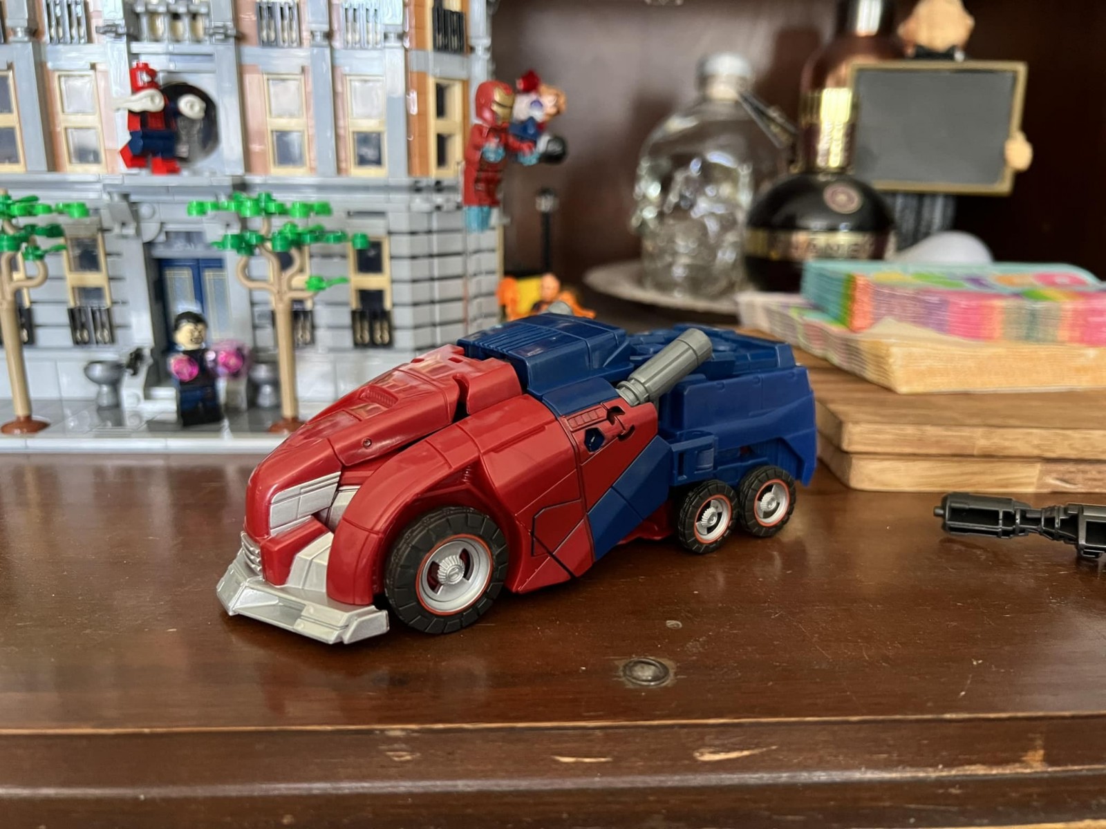 Transformers News: In Hand Images of Studio Series Gamer Edition Optimus Prime and Barricade Transformers News: In Hand Images of Studio Series Gamer Edition Optimus Prime and Barricade
