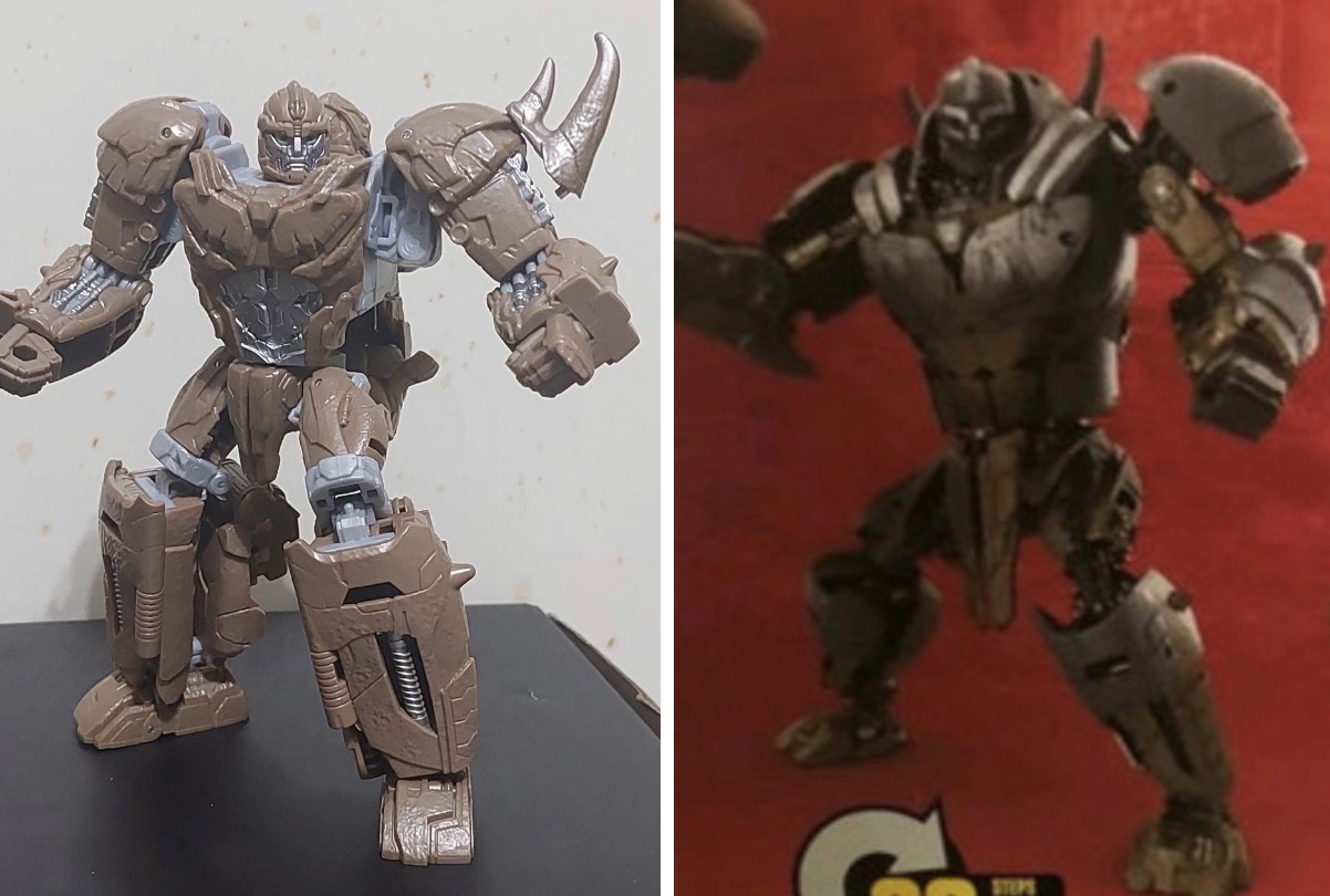 Transformers News: First Look at Transformers Studio Series WFC Game Megatron and ROTB Rhinox Transformers News: First Look at Transformers Studio Series WFC Game Megatron and ROTB Rhinox