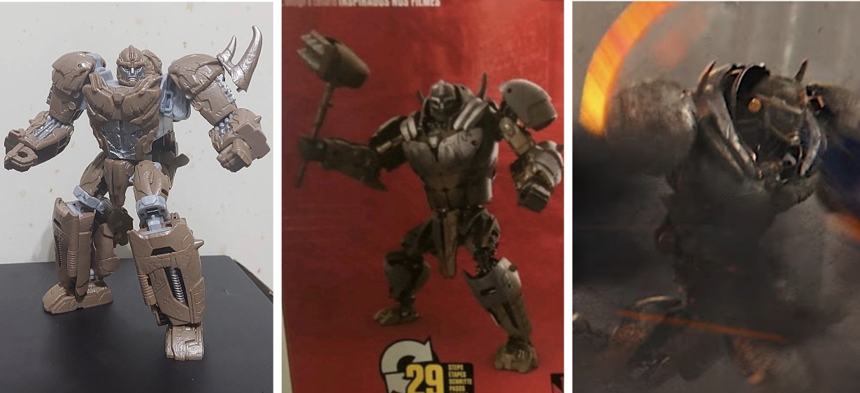 Transformers News: First Look at Transformers Studio Series WFC Game Megatron and ROTB Rhinox Transformers News: First Look at Transformers Studio Series WFC Game Megatron and ROTB Rhinox