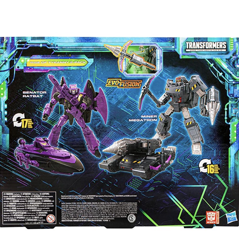 Transformers News: Stock Images of Miner Megatron and Senator Ratbat 2 Pack Transformers News: Stock Images of Miner Megatron and Senator Ratbat 2 Pack