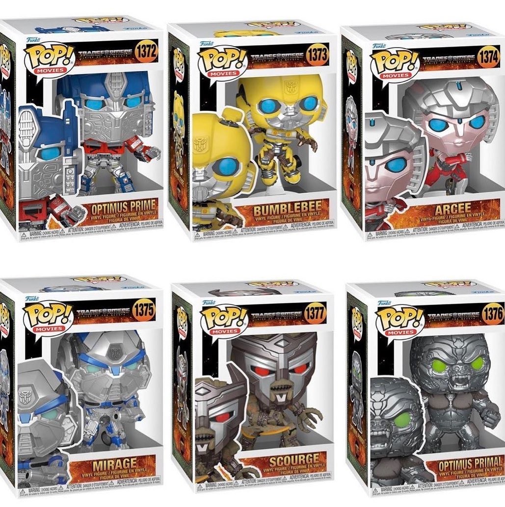 Transformers News: First Look at Transformers Rise of the Beasts Funko Pops Transformers News: First Look at Transformers Rise of the Beasts Funko Pops