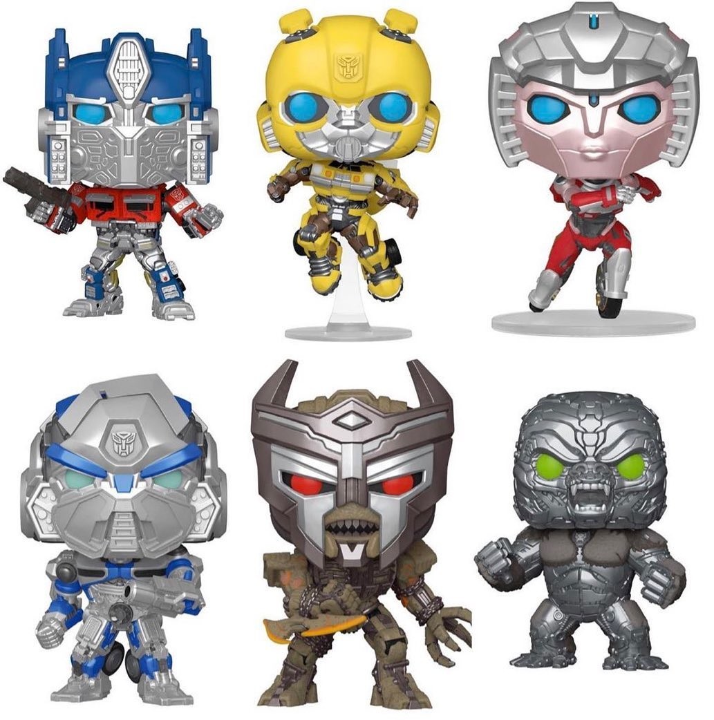 Transformers News: First Look at Transformers Rise of the Beasts Funko Pops Transformers News: First Look at Transformers Rise of the Beasts Funko Pops