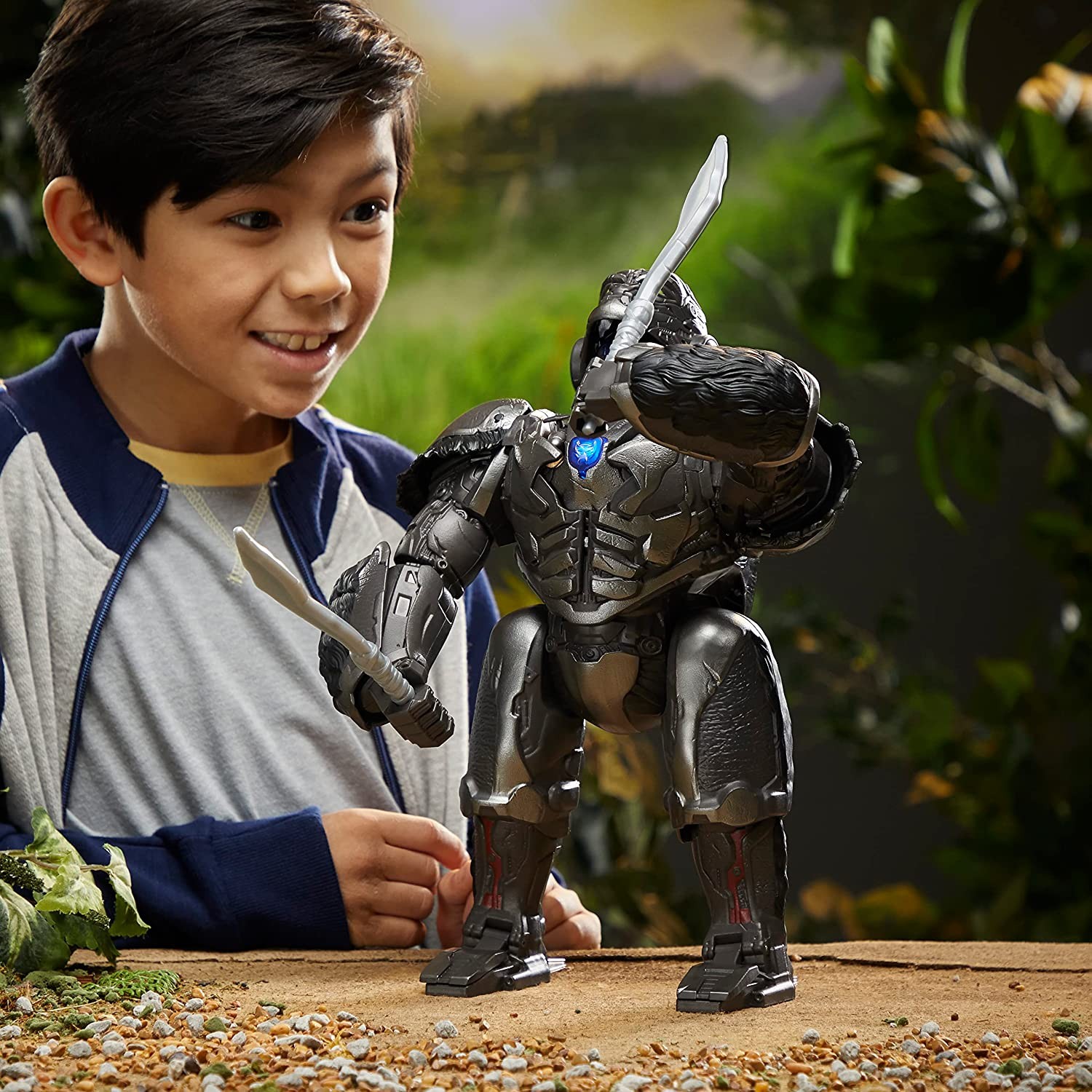 Transformers News: First Look at Animatronic Optimus Primal Toy from Rise of the Beasts Transformers News: First Look at Animatronic Optimus Primal Toy from Rise of the Beasts