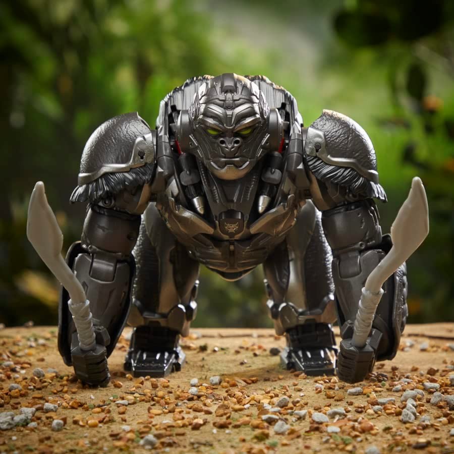 Transformers News: First Look at Animatronic Optimus Primal Toy from Rise of the Beasts Transformers News: First Look at Animatronic Optimus Primal Toy from Rise of the Beasts