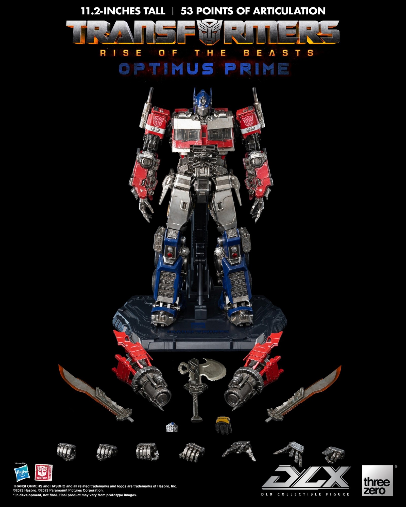 Transformers News: ThreeZero Rise of the Beasts Optimus Prime Full Reveal Transformers News: ThreeZero Rise of the Beasts Optimus Prime Full Reveal