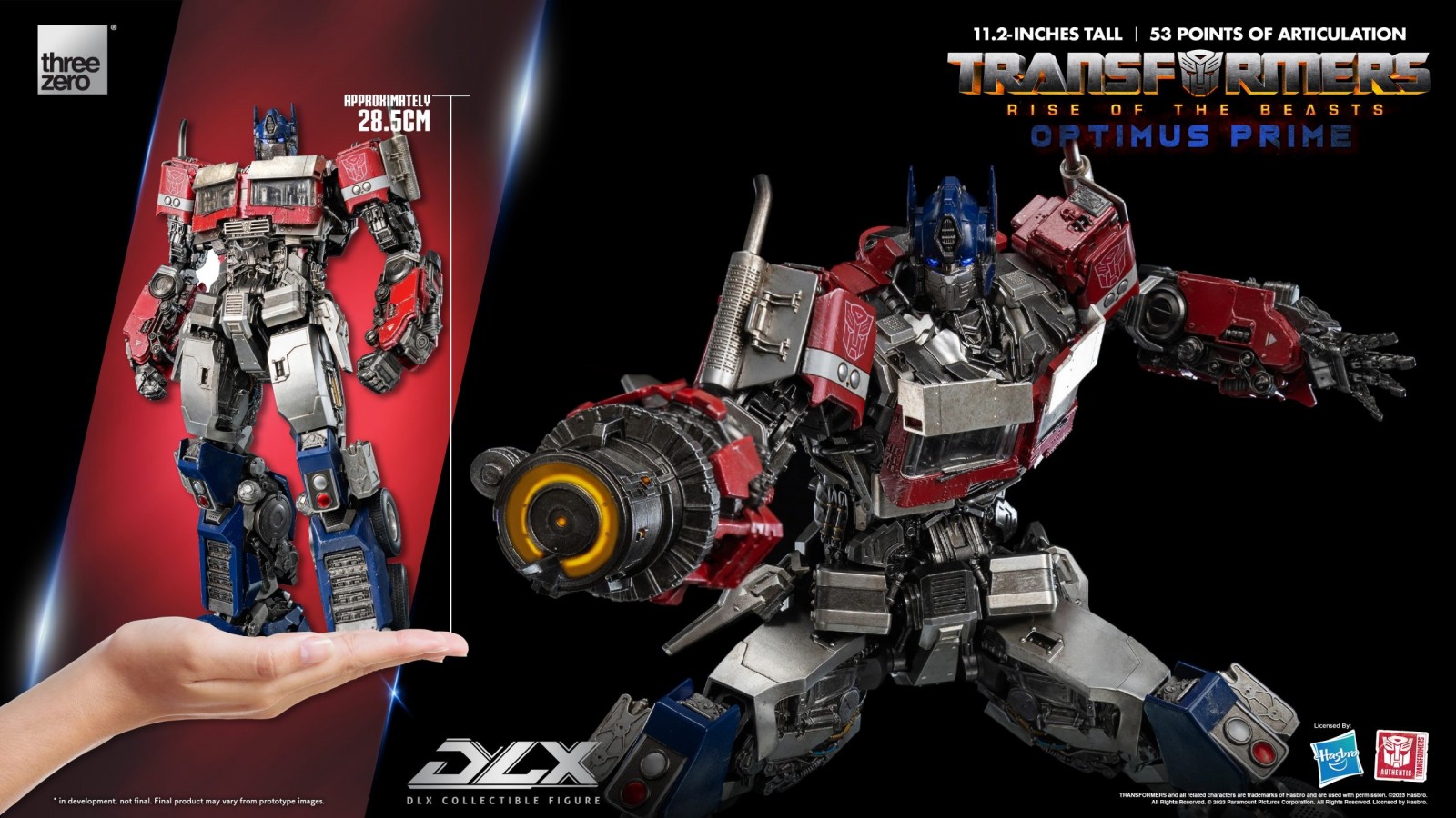 Transformers News: ThreeZero Rise of the Beasts Optimus Prime Full Reveal Transformers News: ThreeZero Rise of the Beasts Optimus Prime Full Reveal