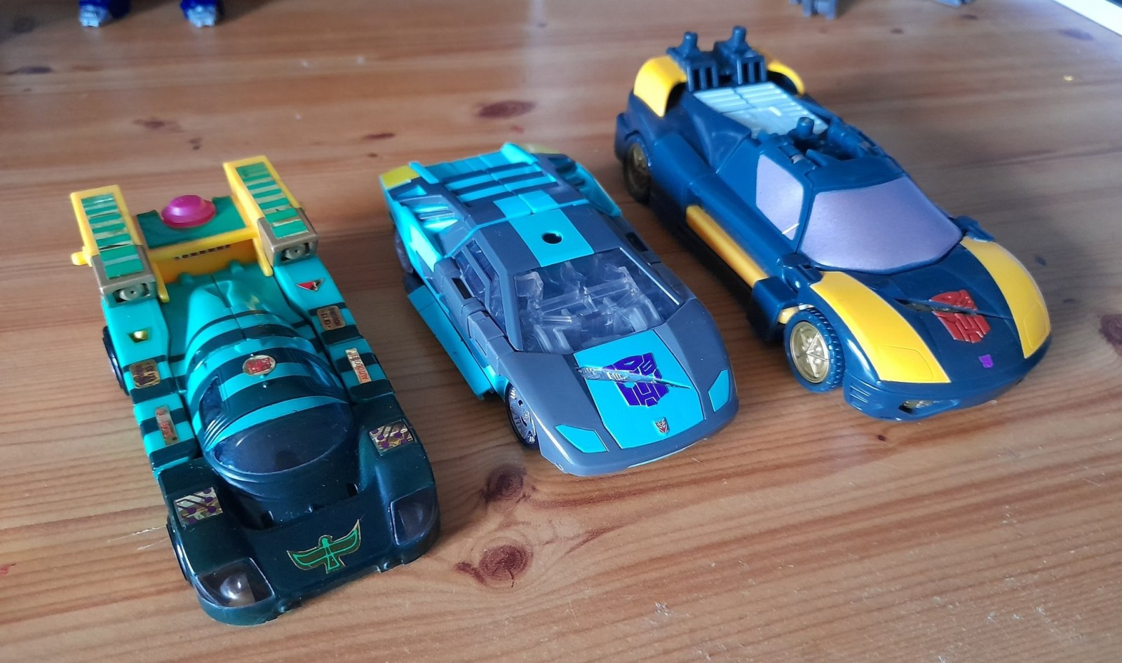 Transformers News: In Hand Images - Transformers Shattered Glass Sideswipe and Rodimus Transformers News: In Hand Images - Transformers Shattered Glass Sideswipe and Rodimus