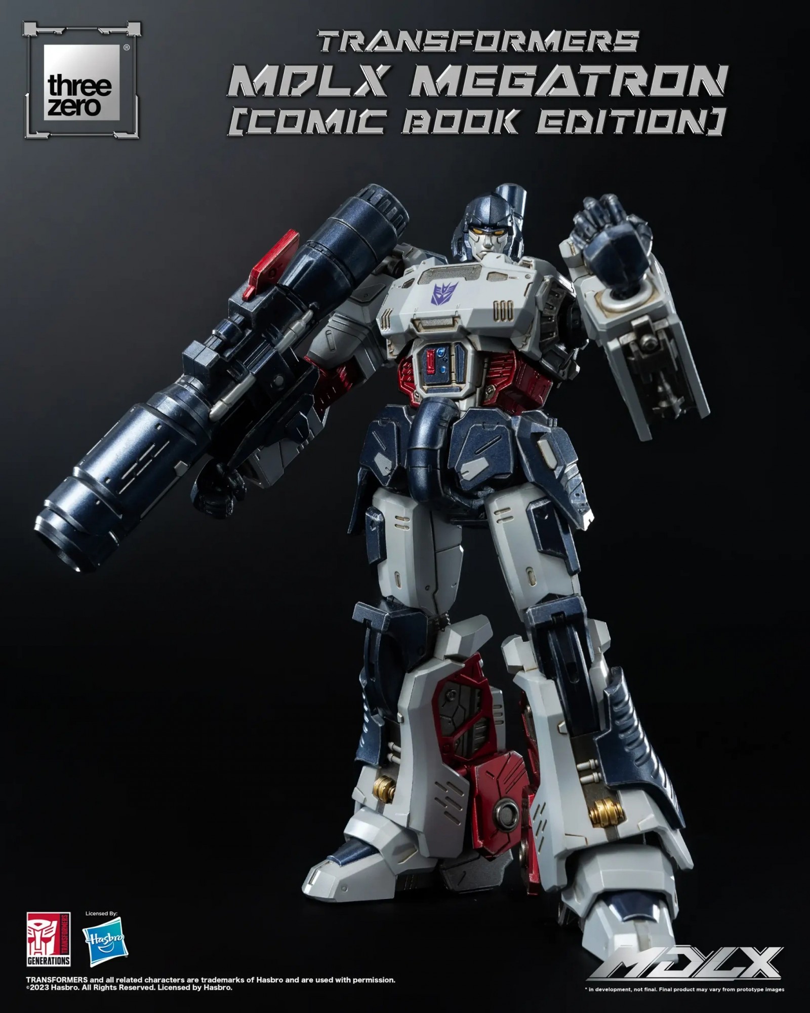 Transformers News: ThreeZero Transformers MDLX Marvel Comics Megatron Revealed