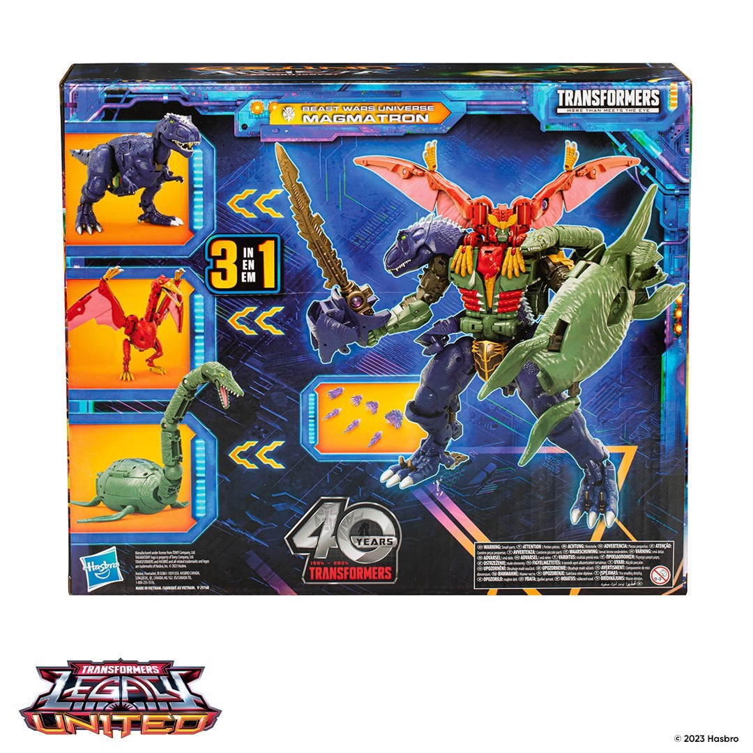 Transformers News: Preorders and Official Images for Commander Magmatron
