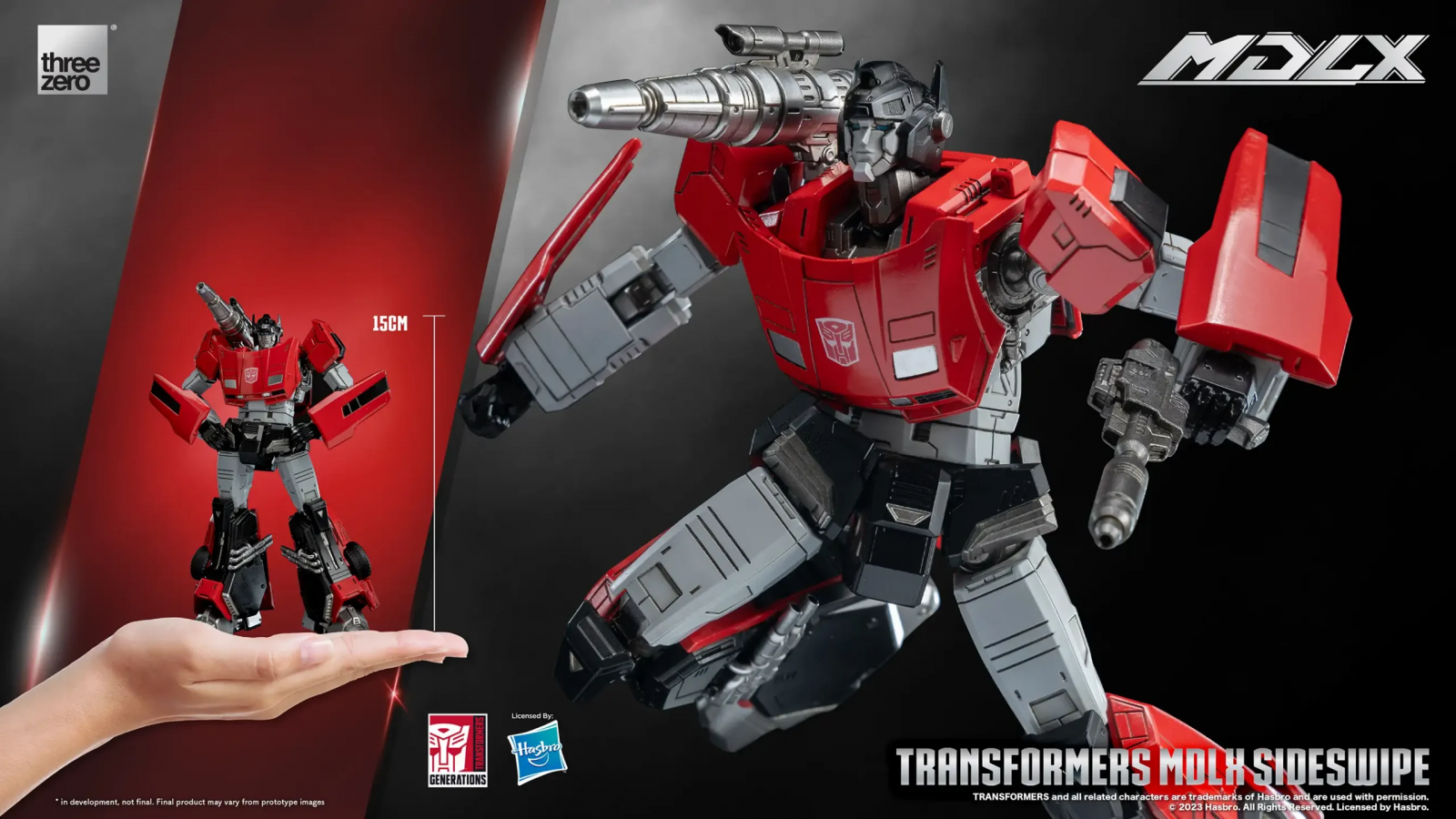 Transformers News: ThreeZero Transformers G1 Sideswipe Full Reveal Transformers News: ThreeZero Transformers G1 Sideswipe Full Reveal