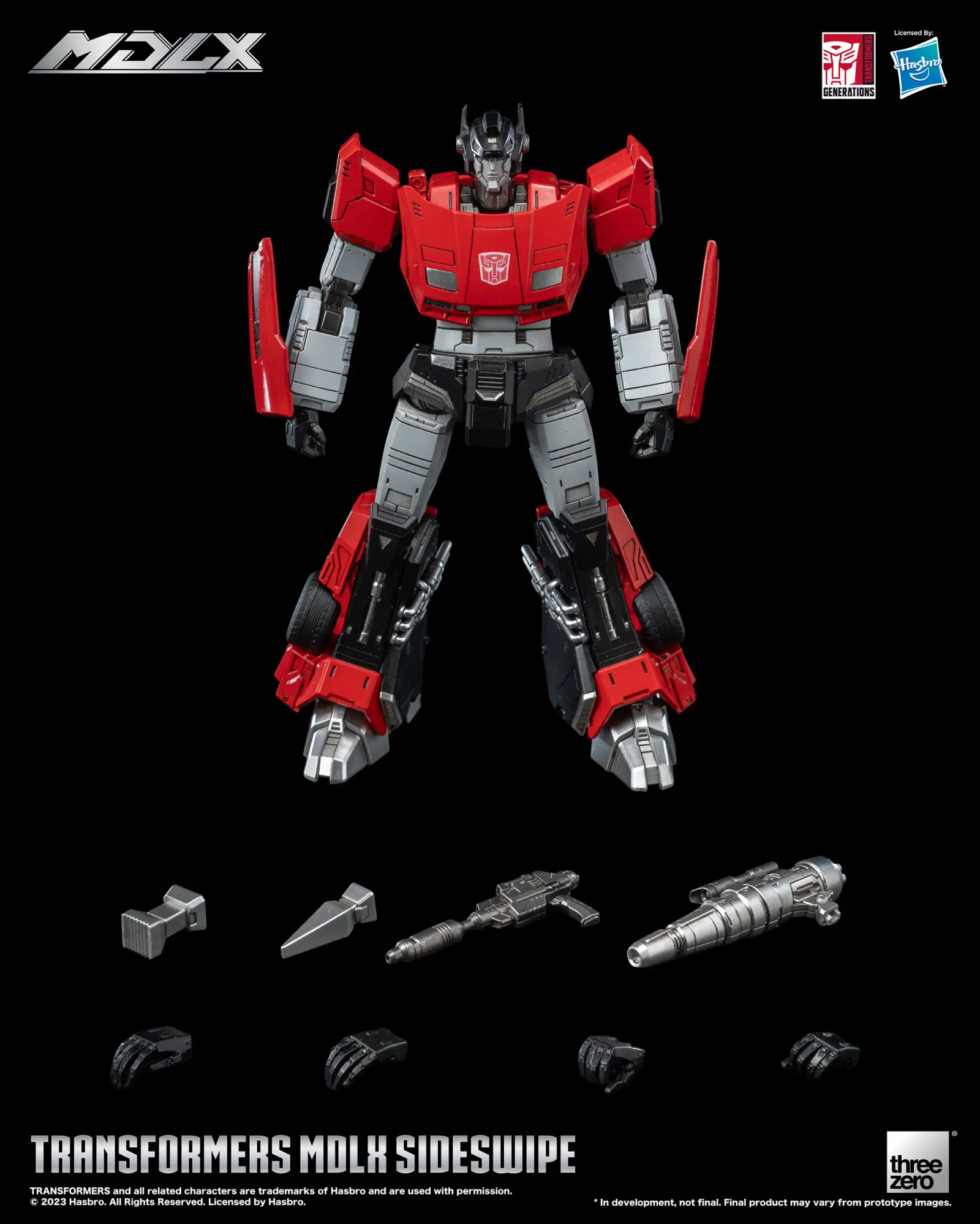 Transformers News: ThreeZero Transformers G1 Sideswipe Full Reveal Transformers News: ThreeZero Transformers G1 Sideswipe Full Reveal