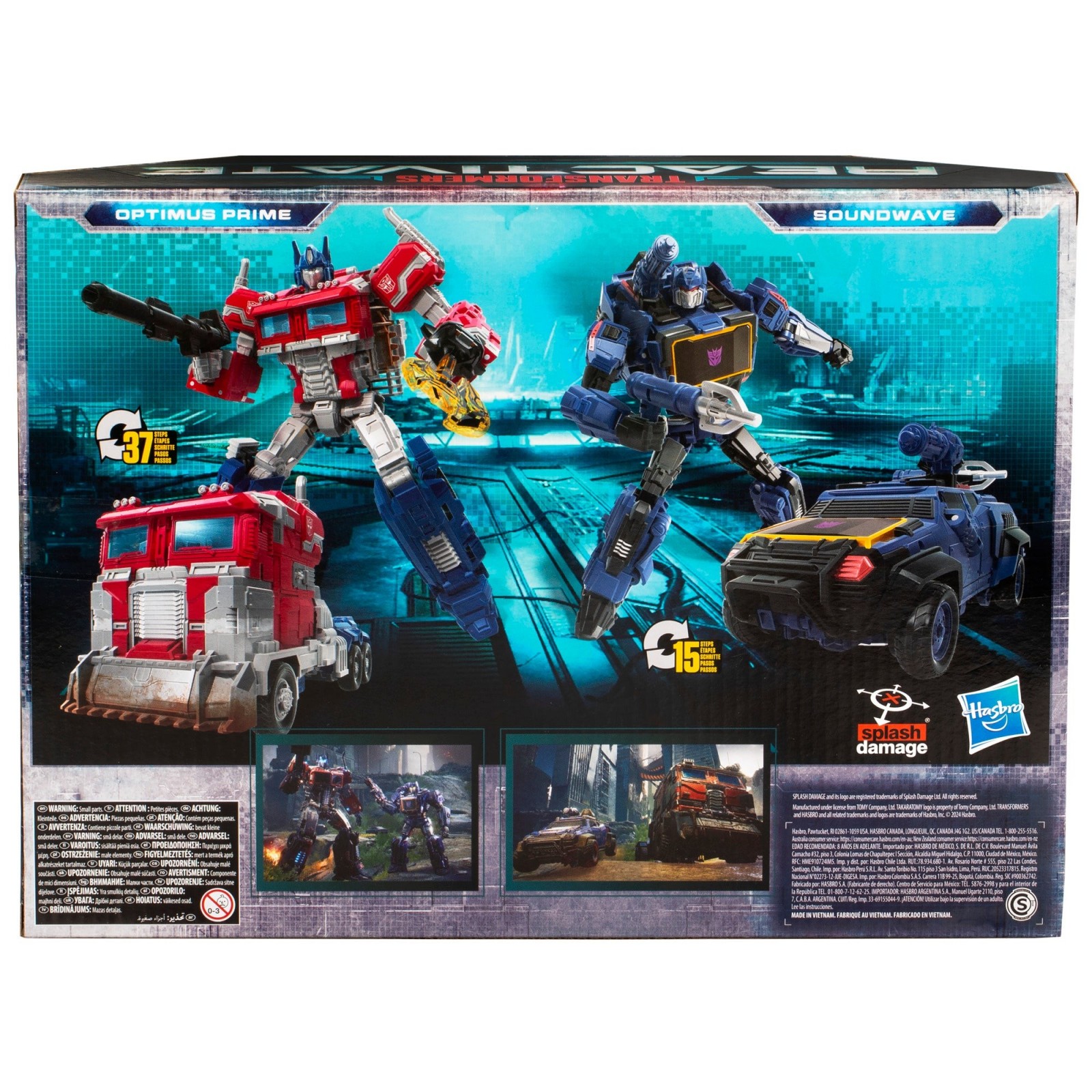 Transformers News: Comparison between Reactivate Soundwave's Toy and Game Model Transformers News: Comparison between Reactivate Soundwave's Toy and Game Model