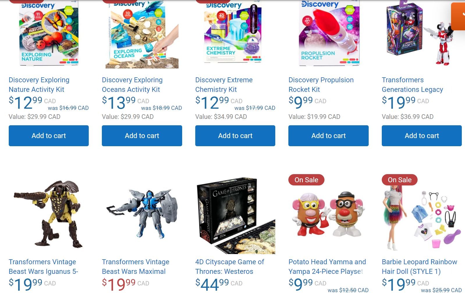 Transformers News: Transformers Exclusives Now Available at Random Canadian Toy Warehouse