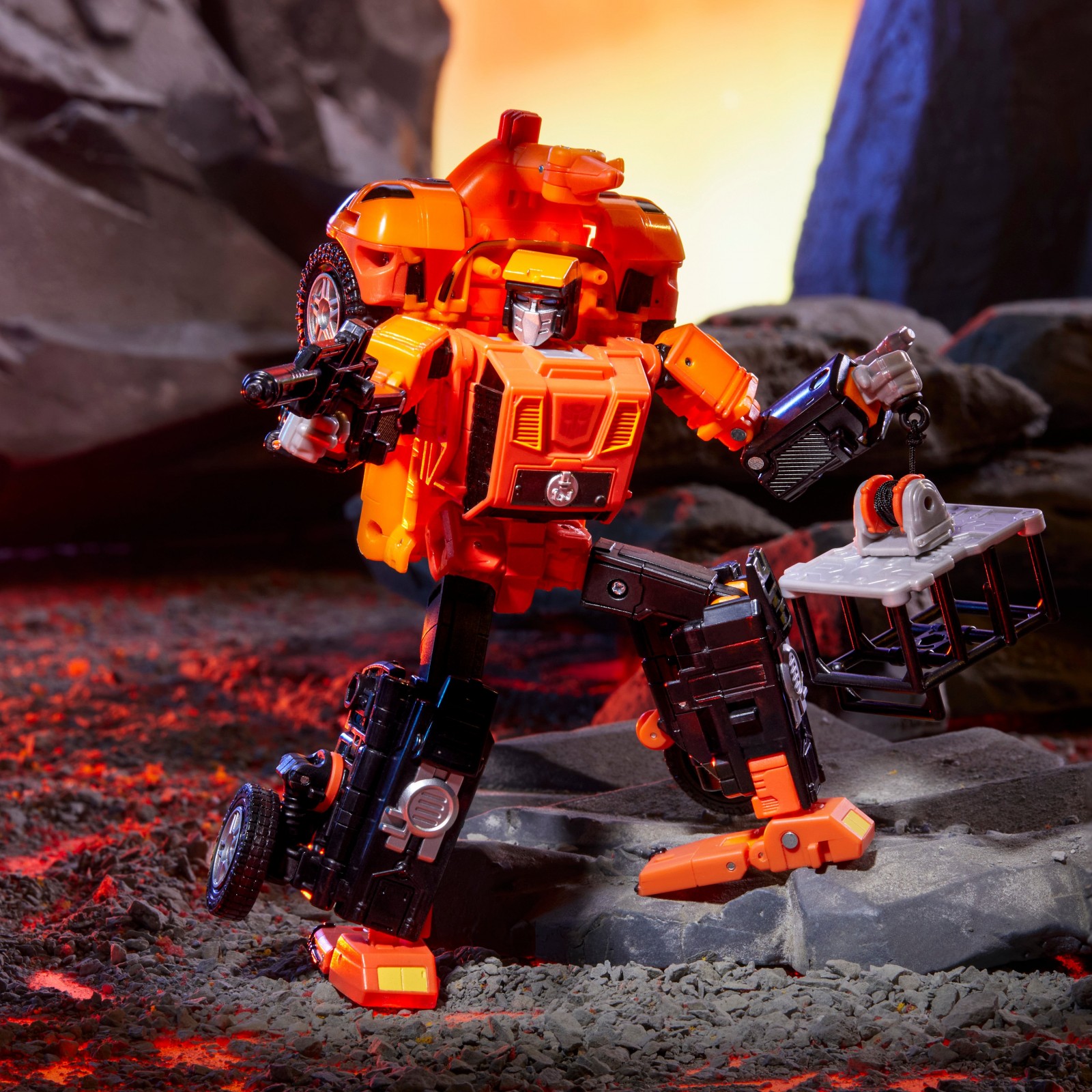 Transformers News: 3 New Transformers Reveals: Leader Sandstorm and Comic Deco Grimlock + Shockwave