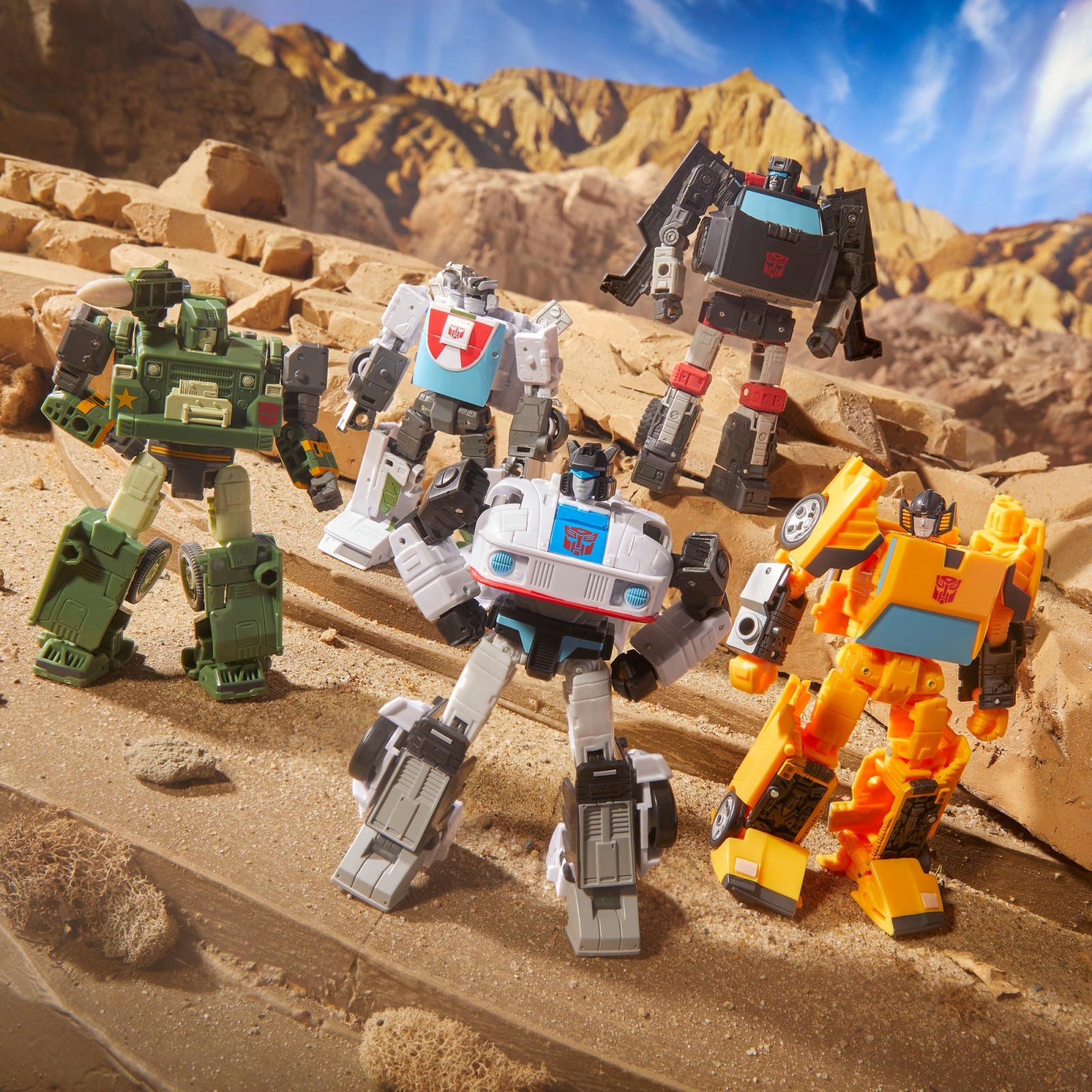 Transformers News: Generations Selects Autobots Stand United 5 pack Officially Revealed