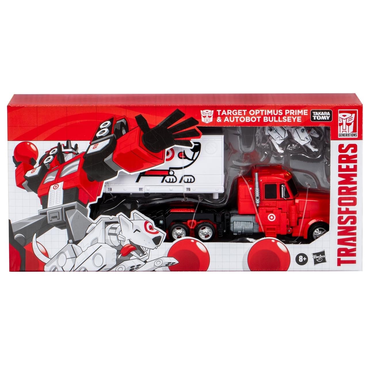 Transformers News: Images of Target Optimus Prime and Bullseye the Dog Transformers News: Images of Target Optimus Prime and Bullseye the Dog