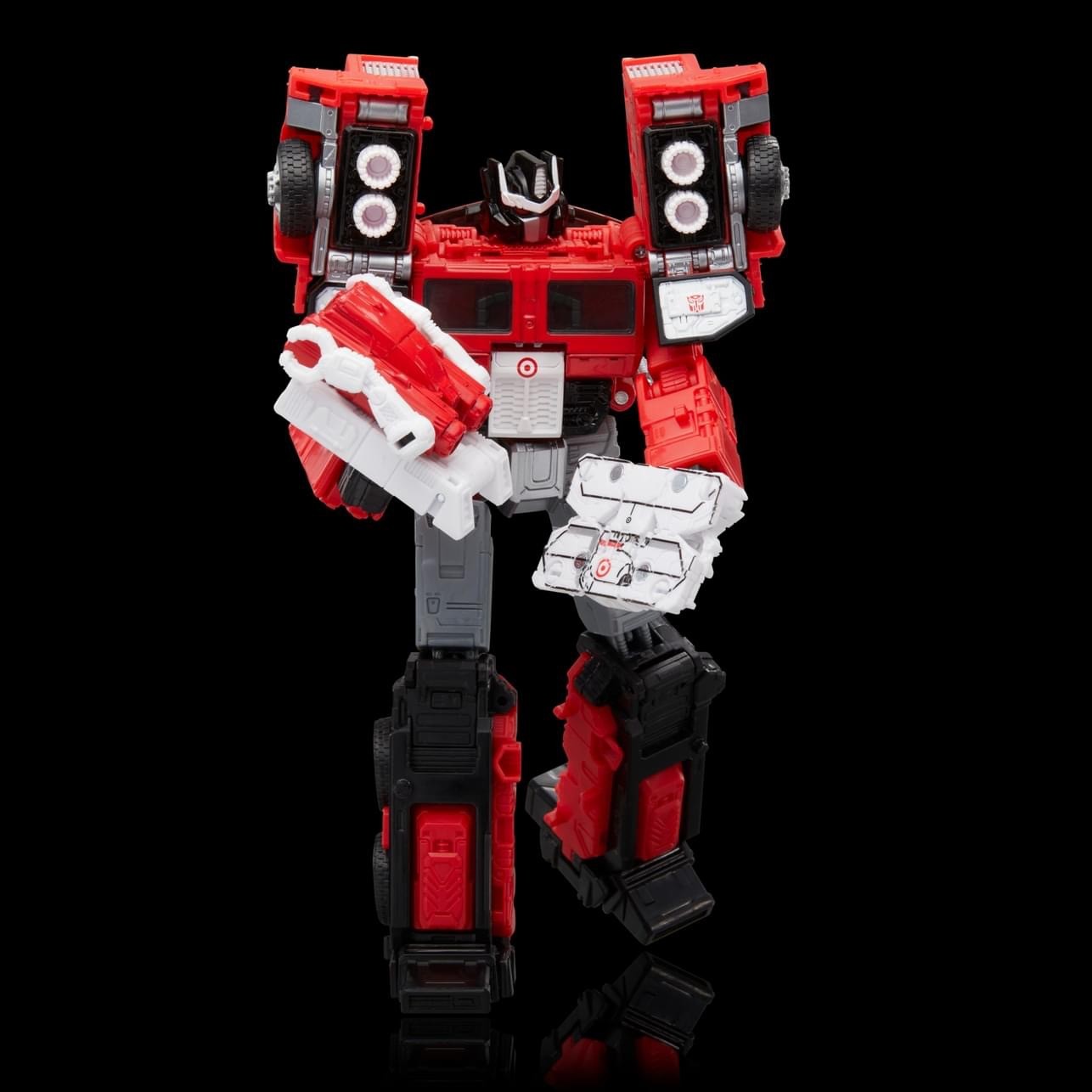 Transformers News: Images of Target Optimus Prime and Bullseye the Dog Transformers News: Images of Target Optimus Prime and Bullseye the Dog