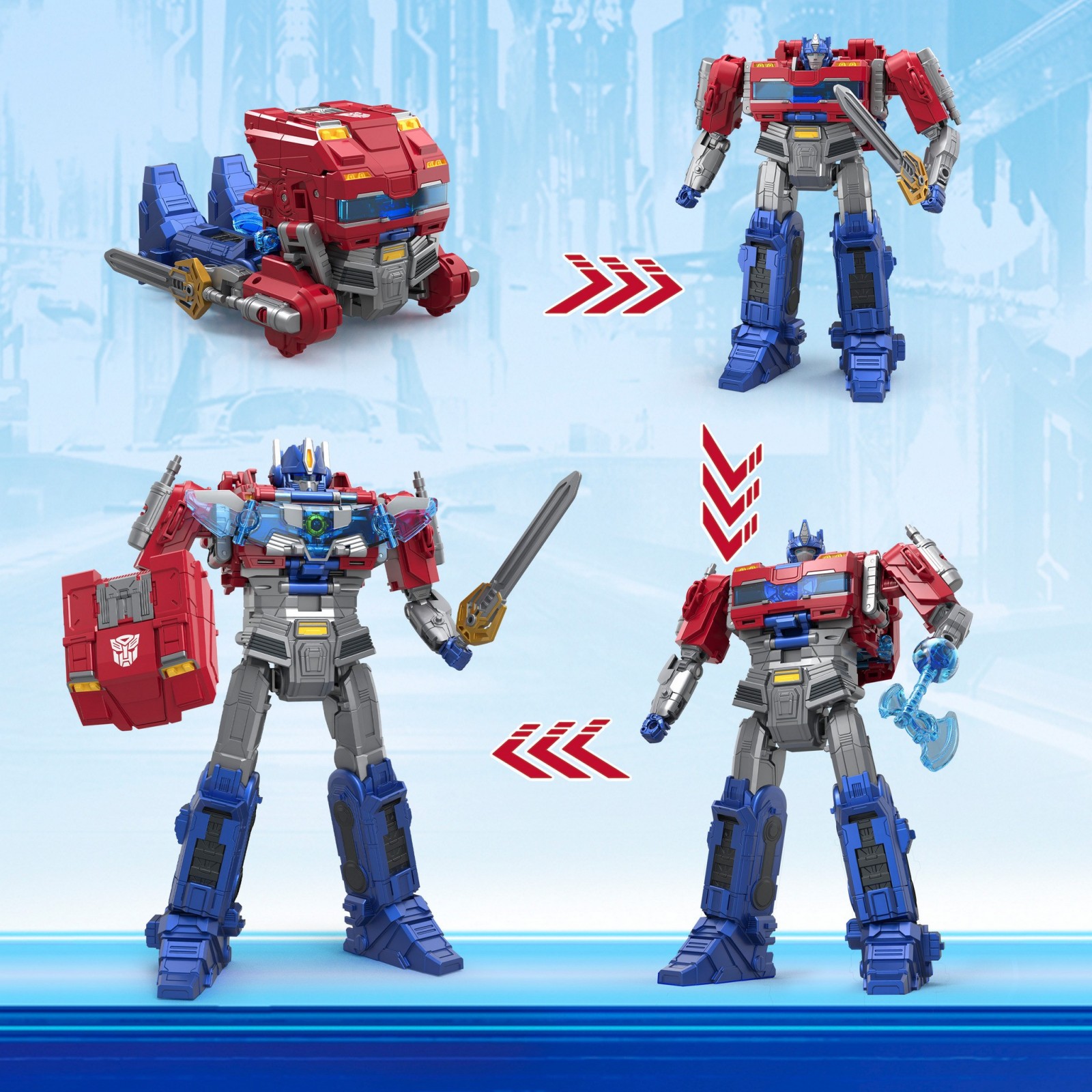 Transformers News: Bumblebee and Sentinel Prime are getting “Deluxe” type figures in Transformers One Toyline
