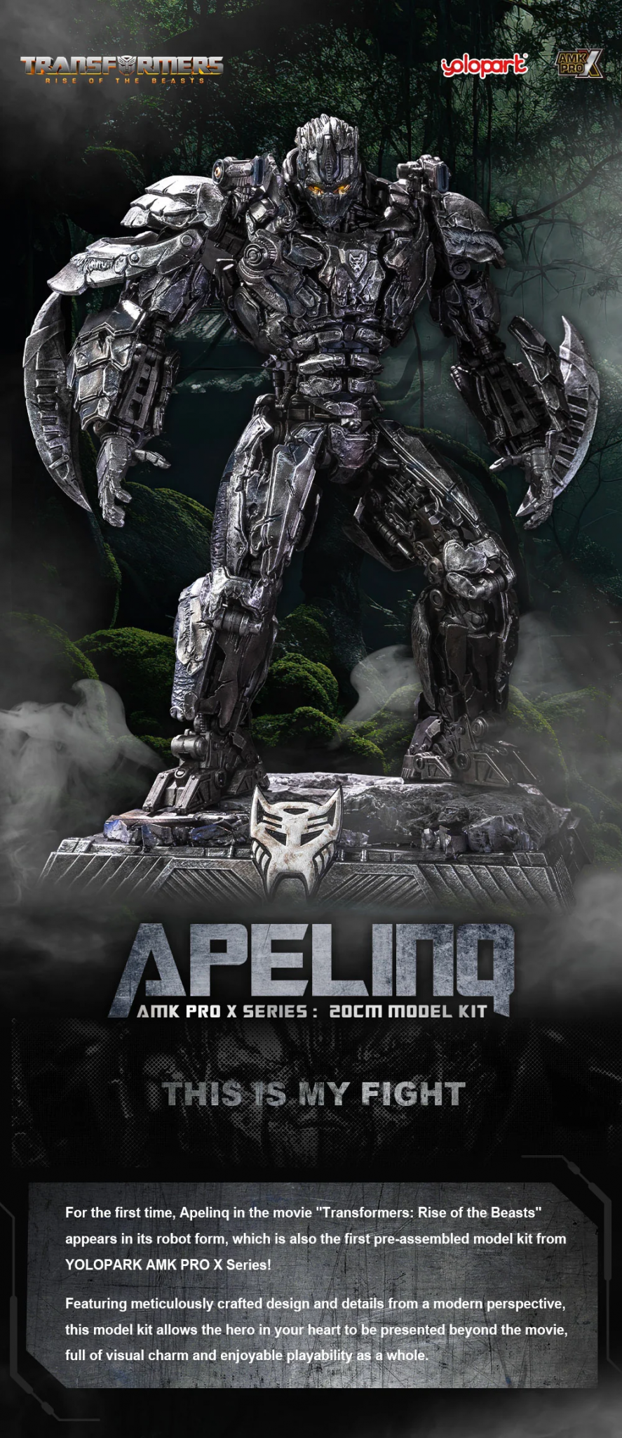 Transformers News: Yolopark is Bringing a Fan Design to Life with their Transformers ROTB Apelinq Figure Transformers News: Yolopark is Bringing a Fan Design to Life with their Transformers ROTB Apelinq Figure